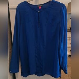 Vince Camuto Blue Blouse